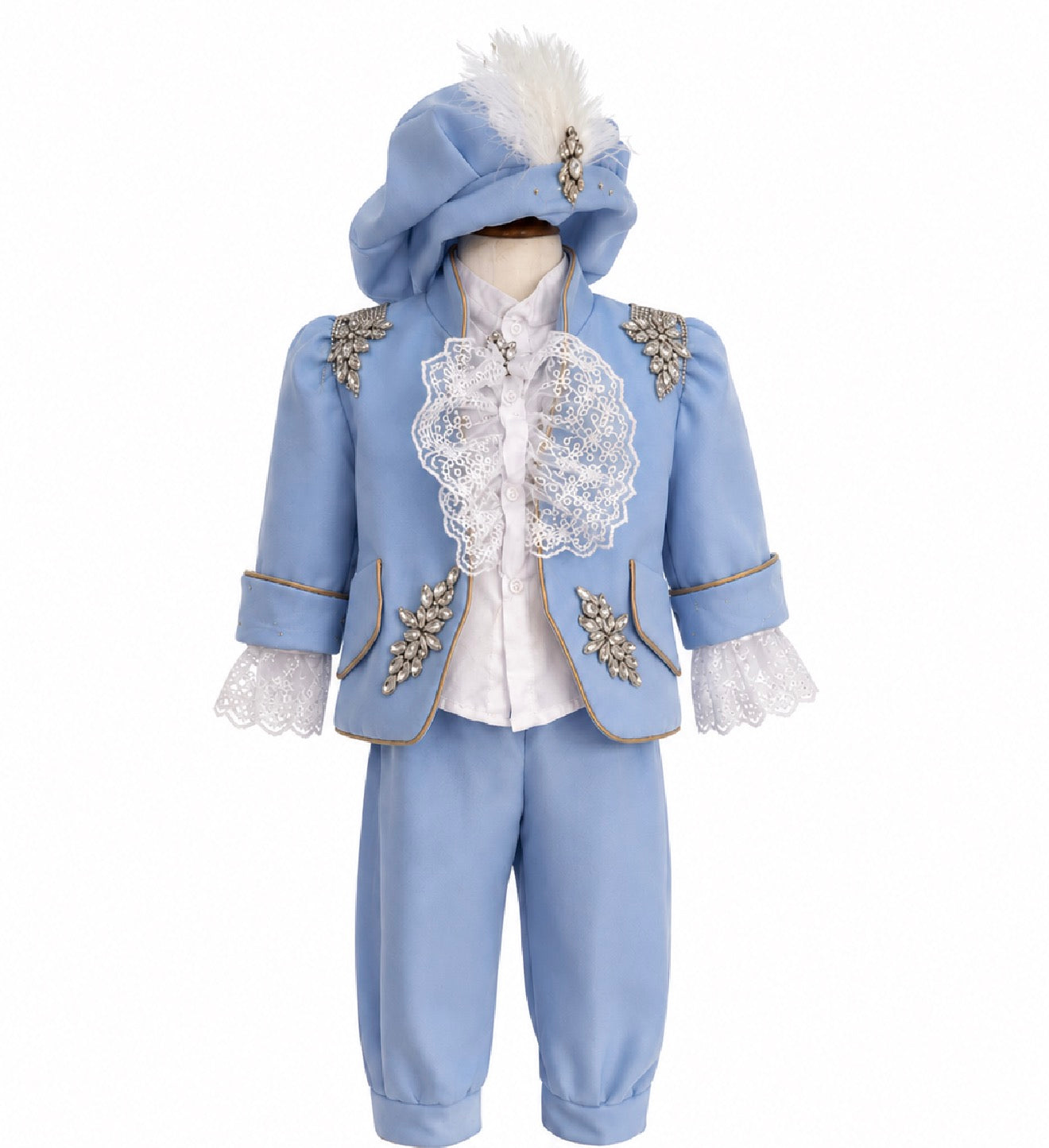 Costum „Micul Prinț” – Baby Blue pietre