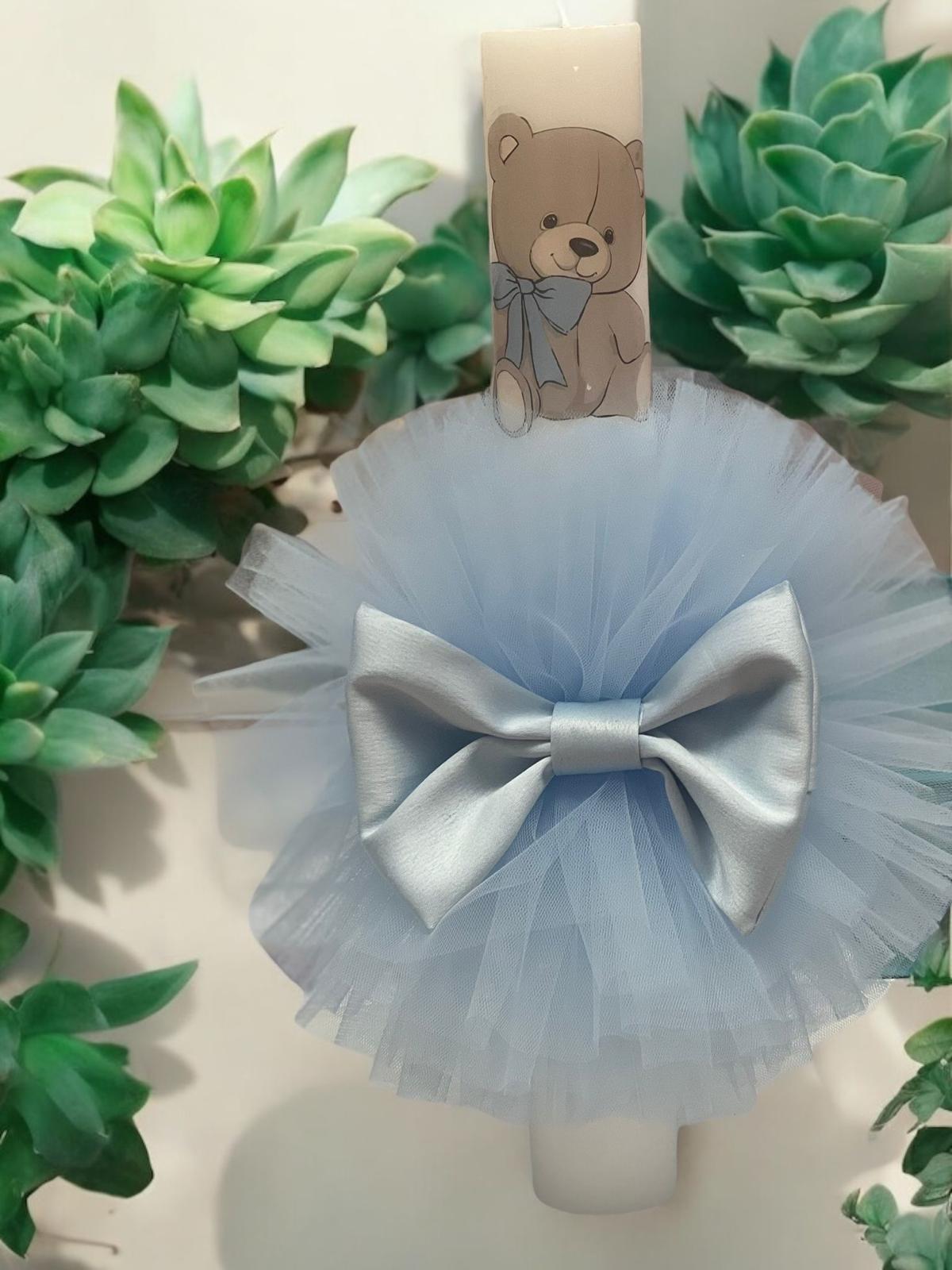 Lumanare baby blue urs