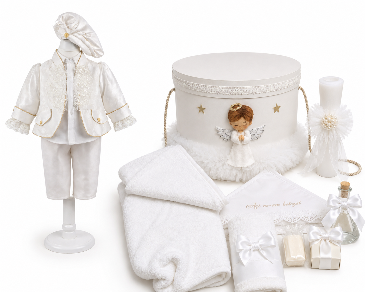 Set botez baietel ingeras
