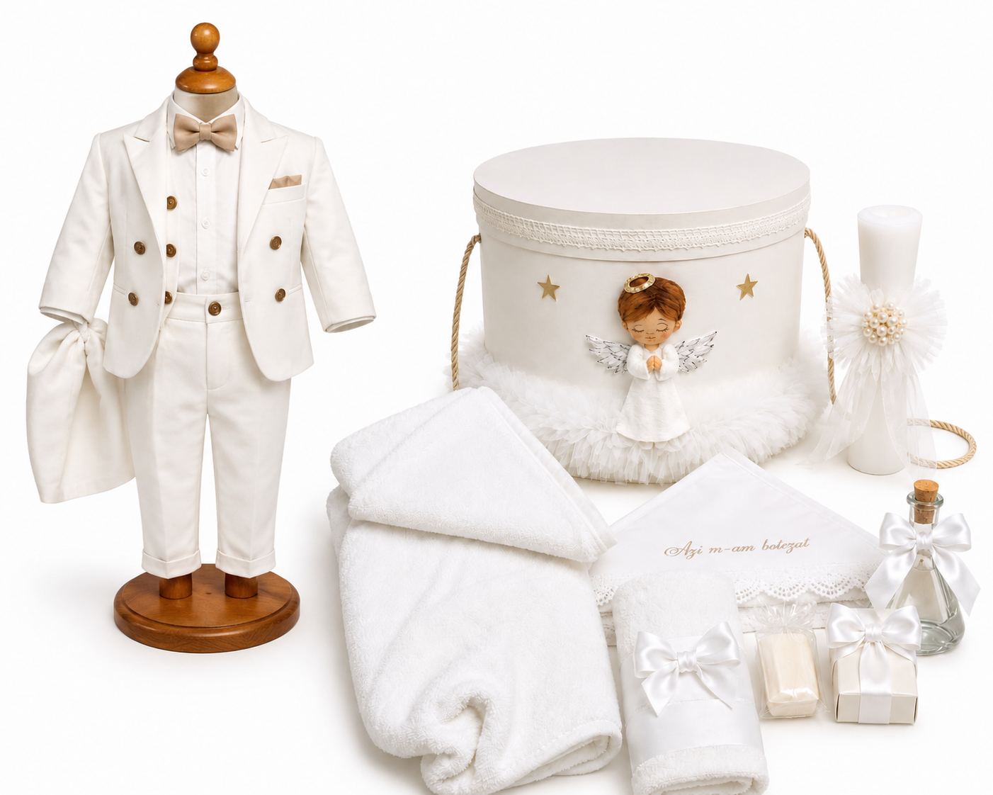 Set botez baietel ingeras