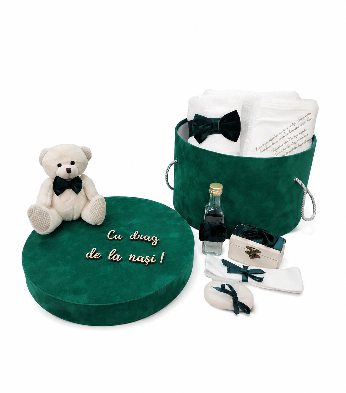 Trusou botez urs verde