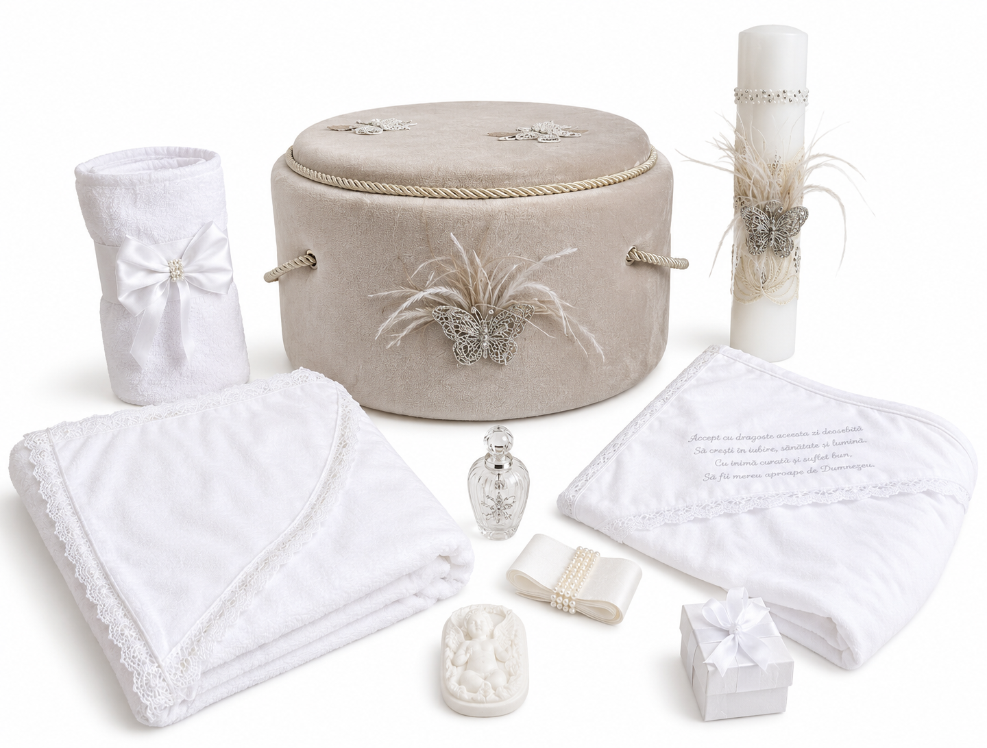 Trusou botez crem fluturi