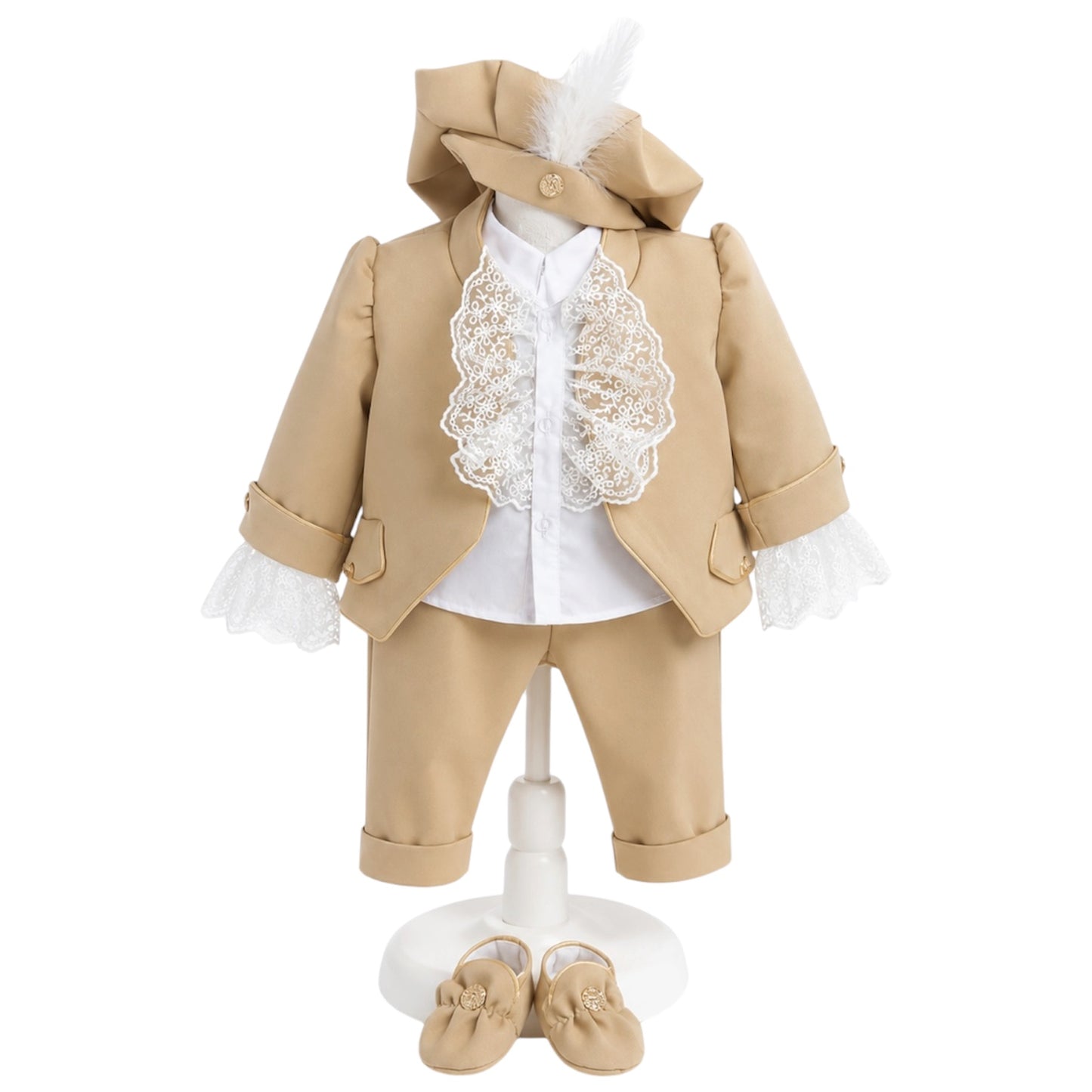 Costum Prinț crem