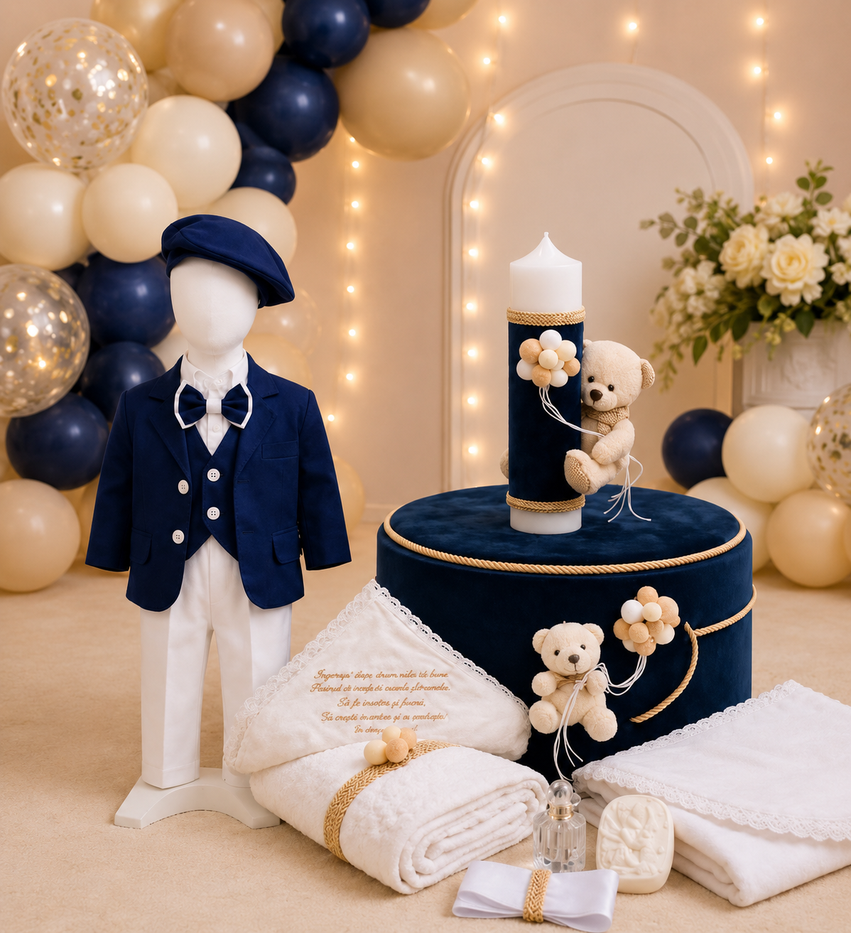 Set botez baietel blomaren ursulet