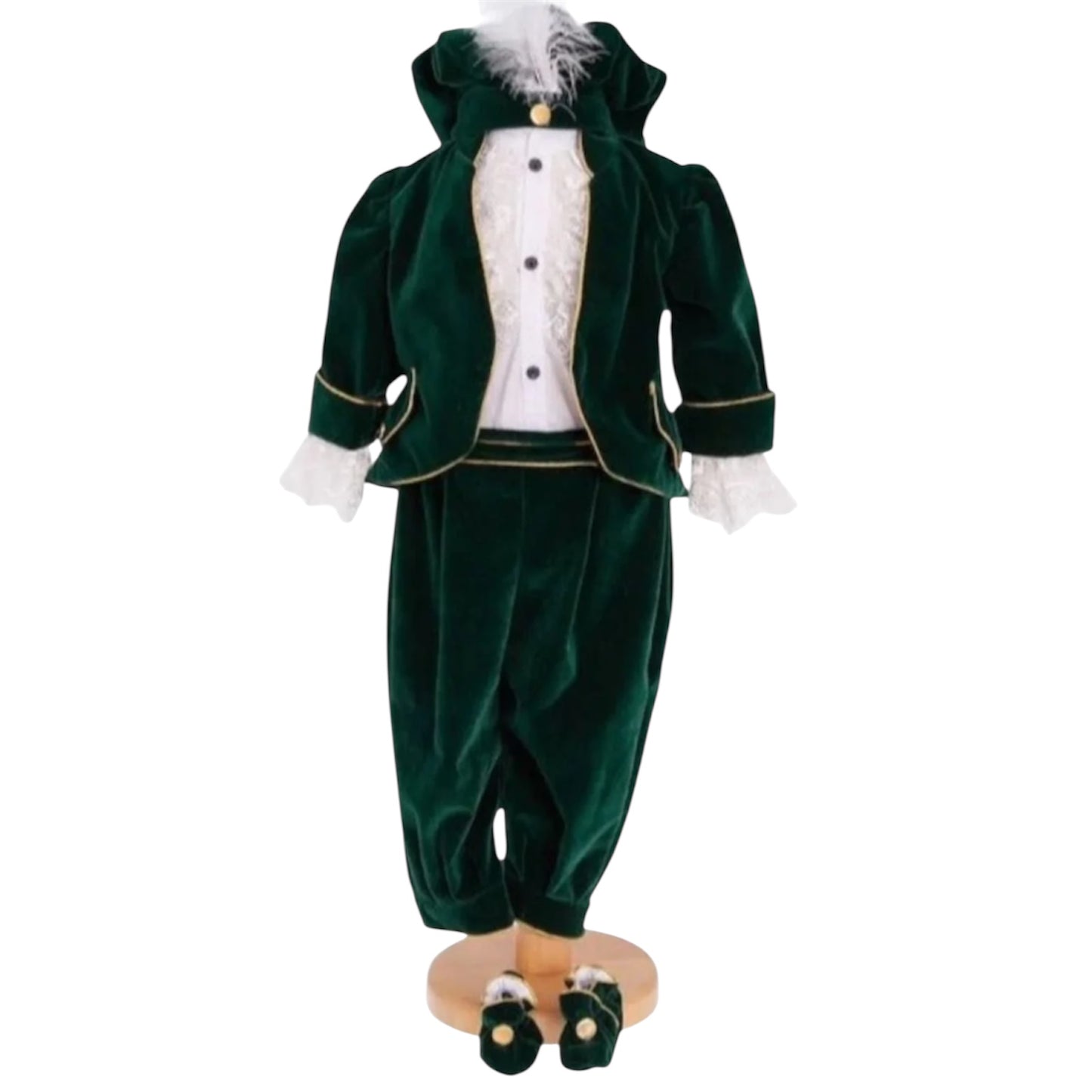 Costum Prinț Regal verde