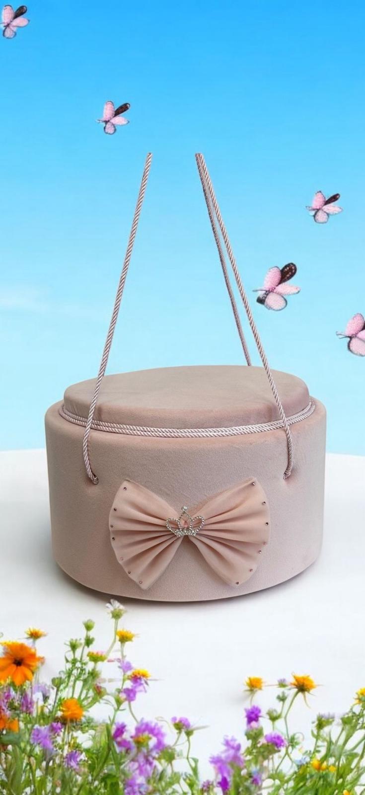 Trusou rotund catifea printesa