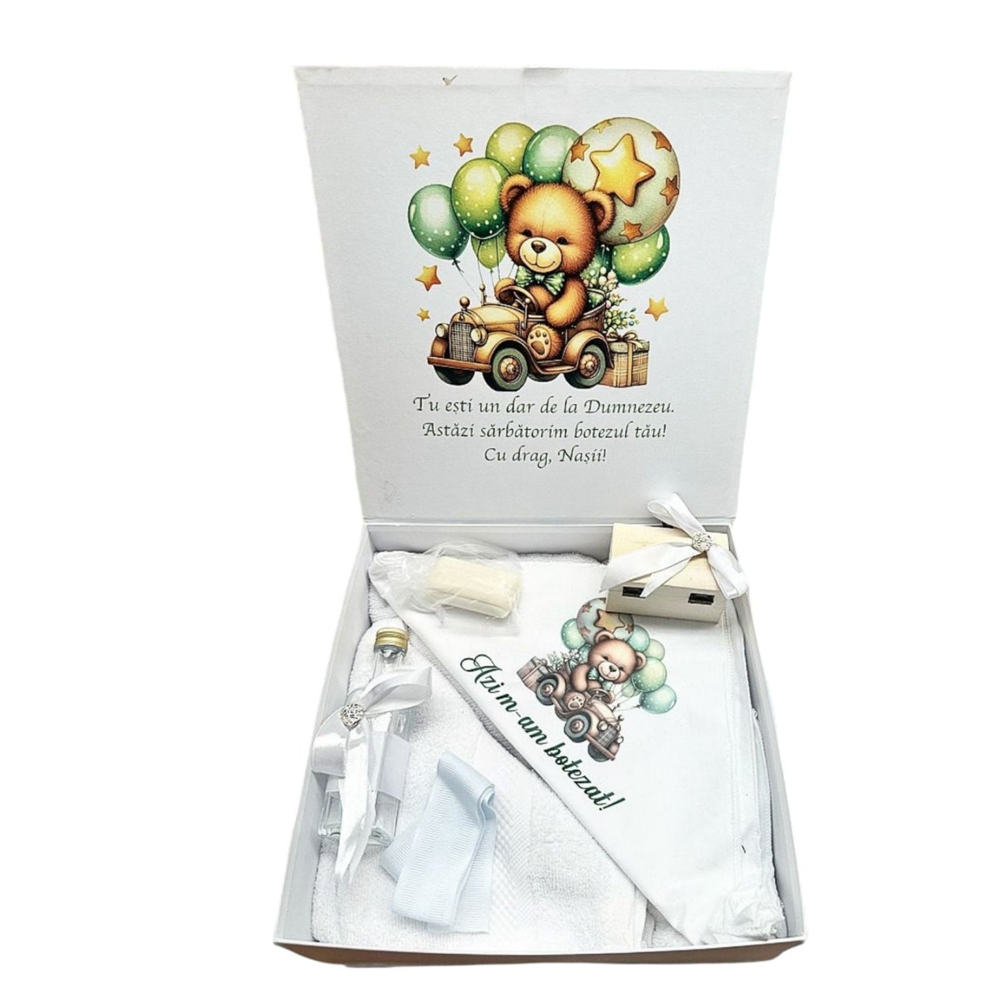 Trusou cutie ursulet baloane