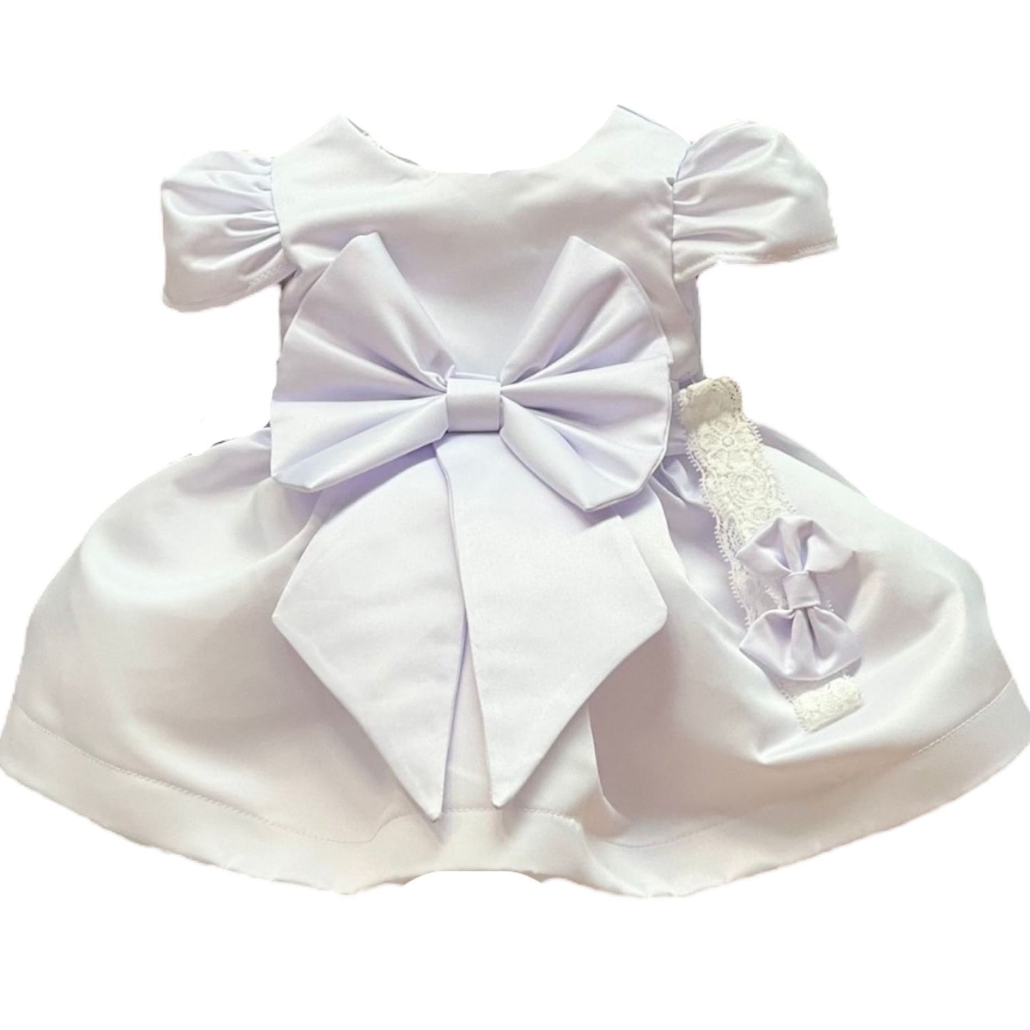 Rochita alba cu fundita