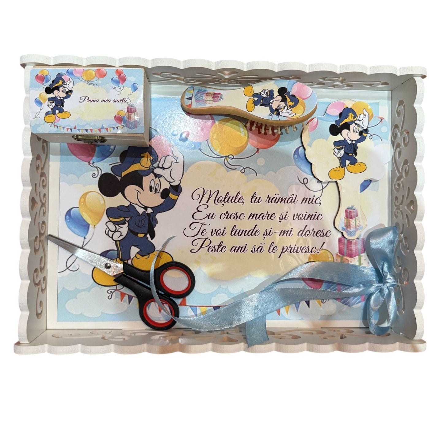 Tavita moț albastra baiat