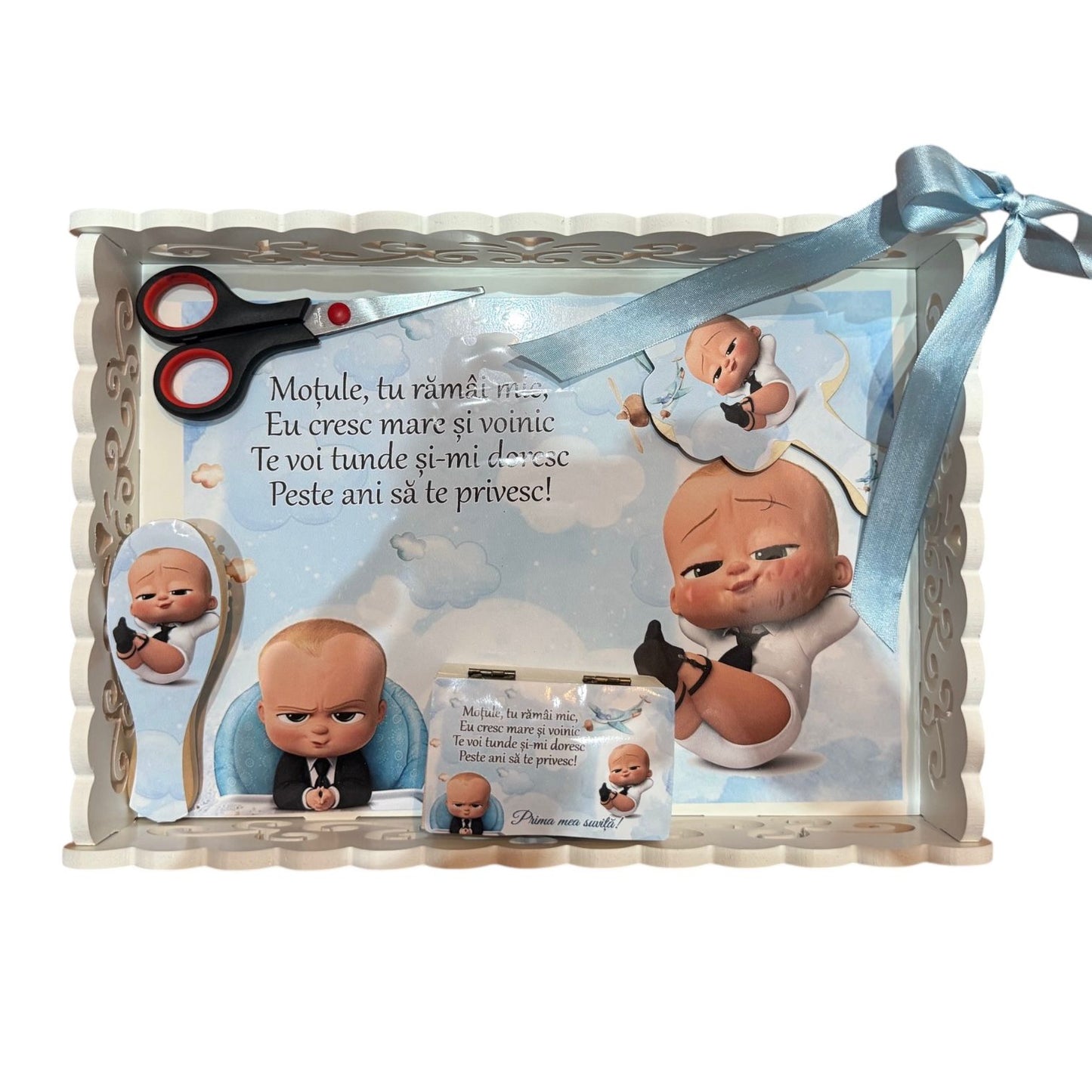 Tavita moț baby blue