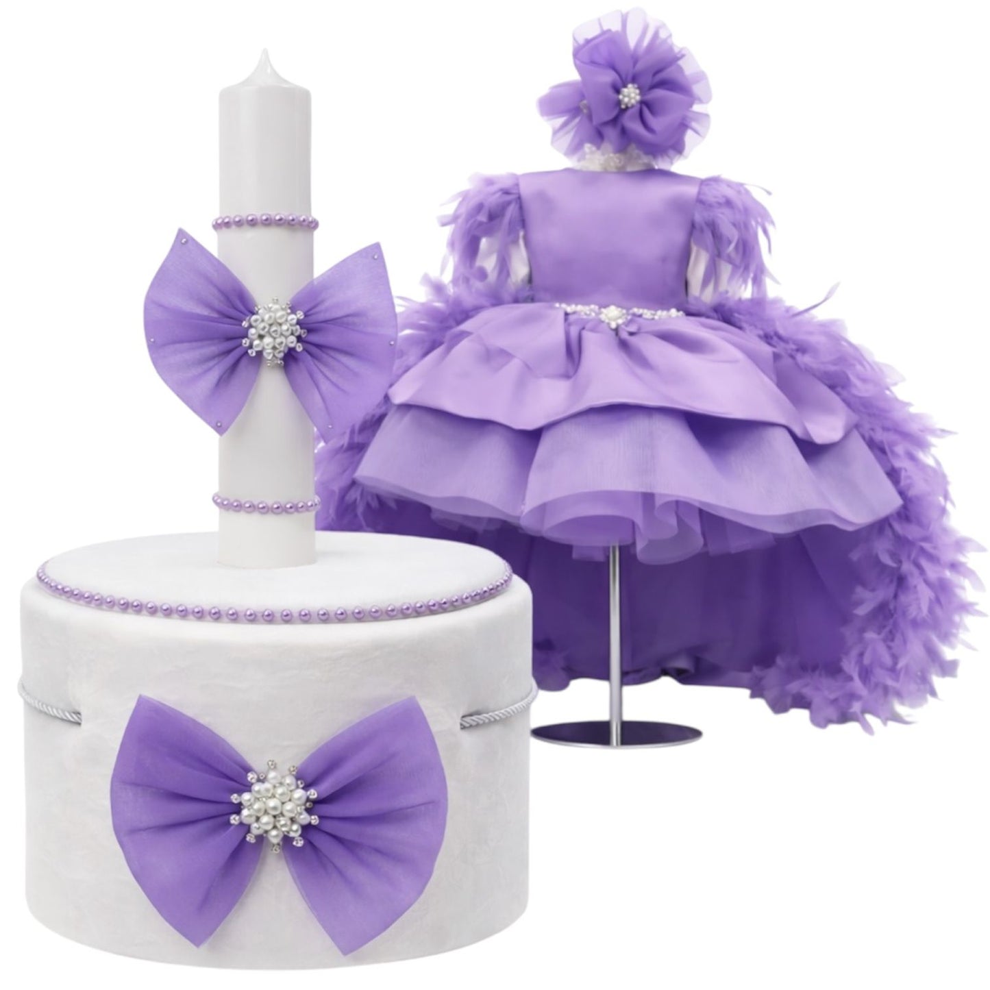 Set botez fetita mov