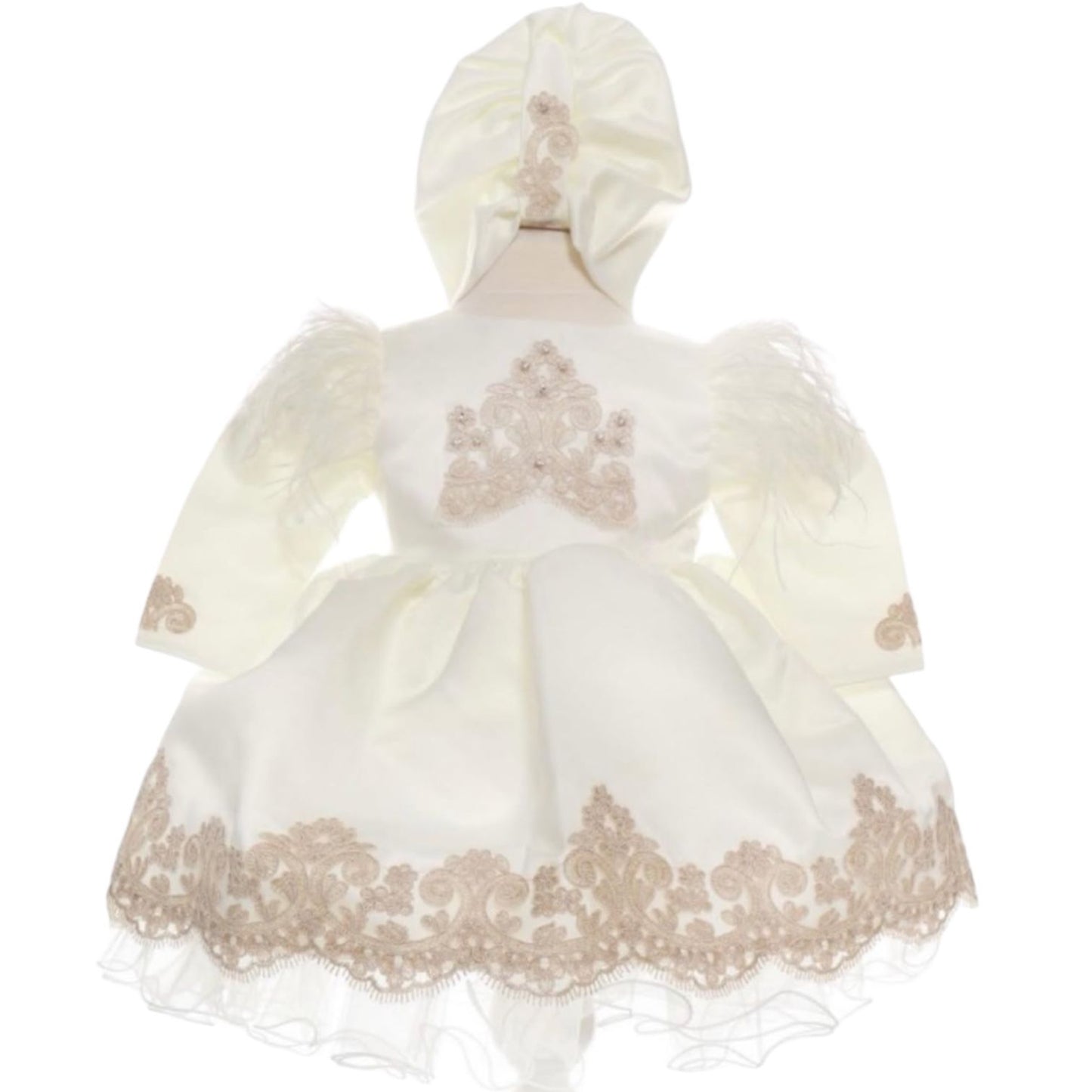 Rochie alba cu dantela
