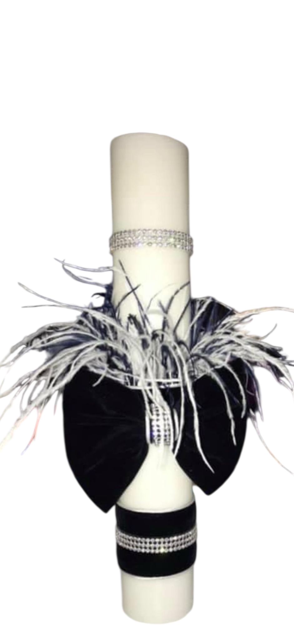 Prinț bleumarin cu trusou si lumanare