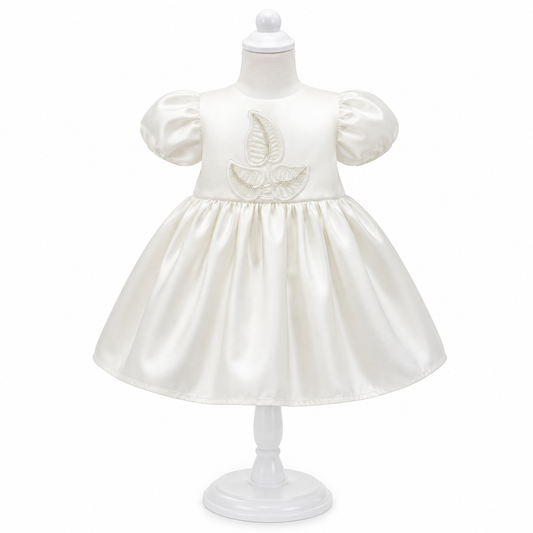 Rochiță alba bebe