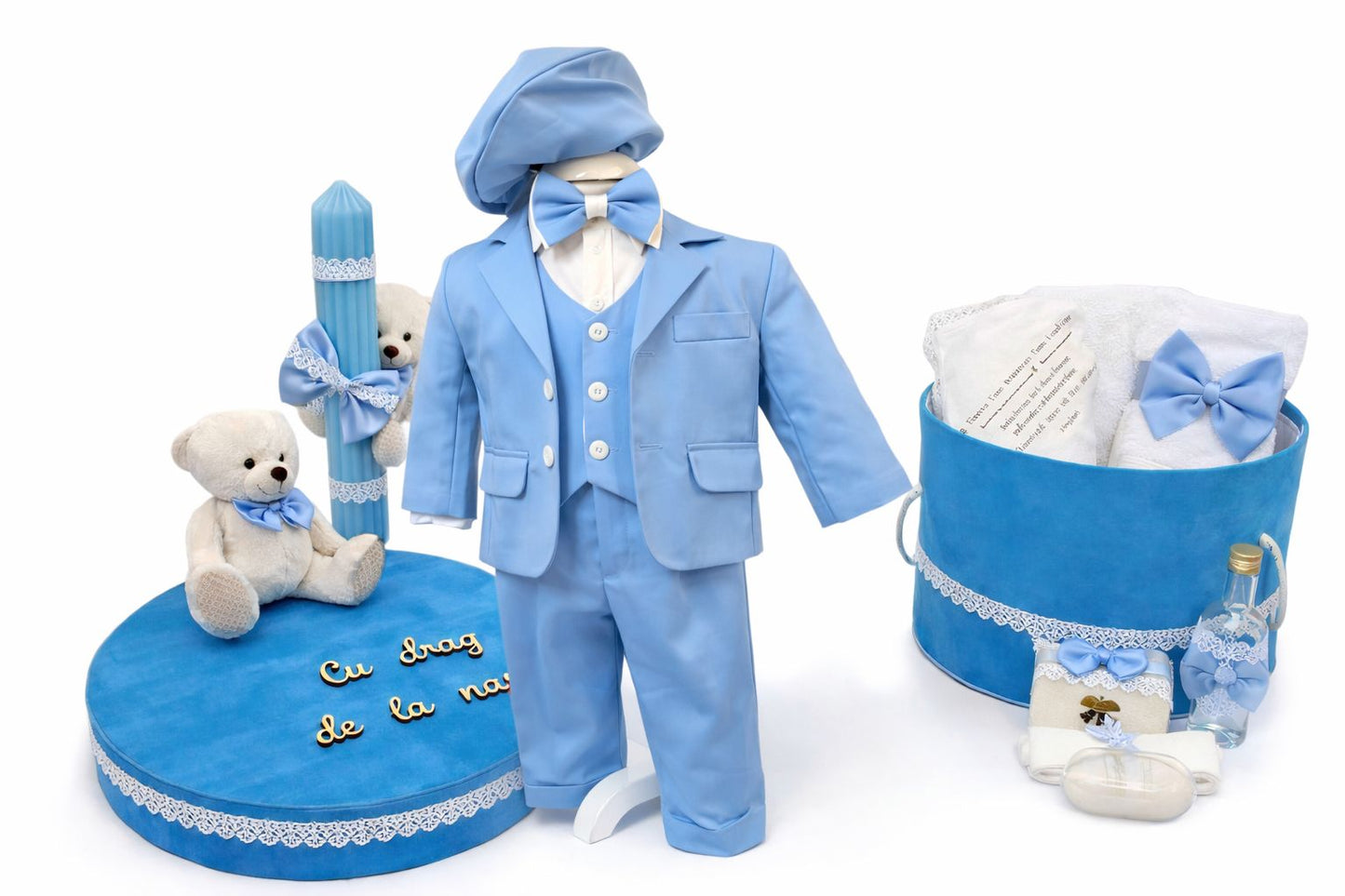 Set trusou urs baby blue