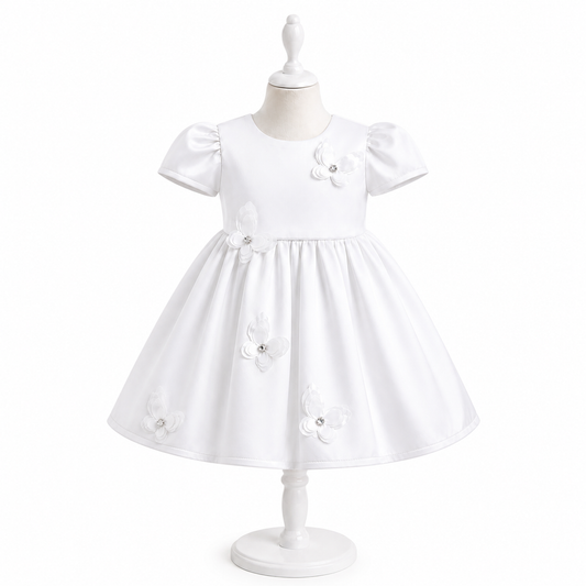 Rochiță fluturasi alba