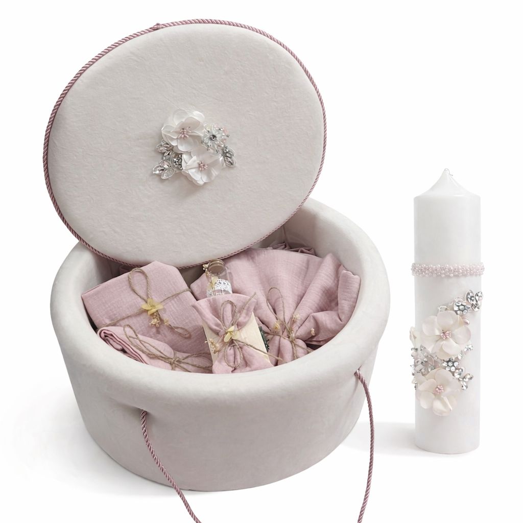 Trusou muselina + lumanare