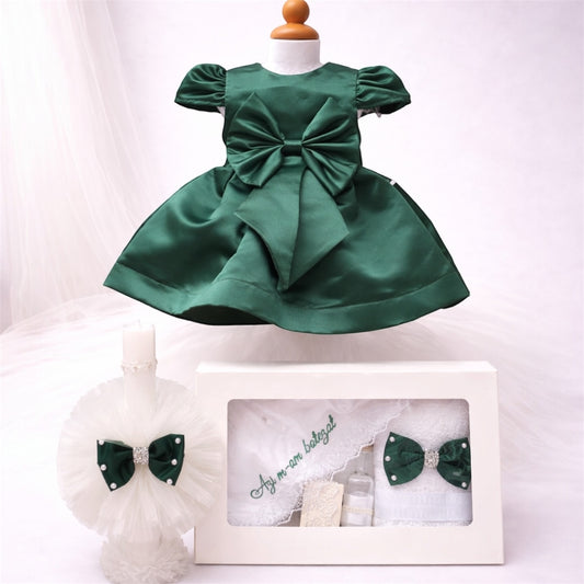 Set botez fetita verde
