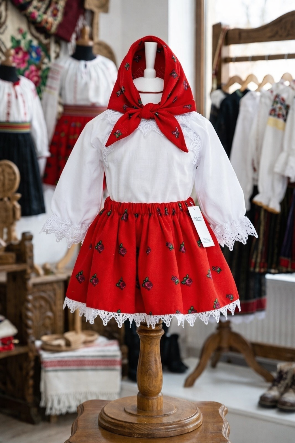 Costum tradițional fetite