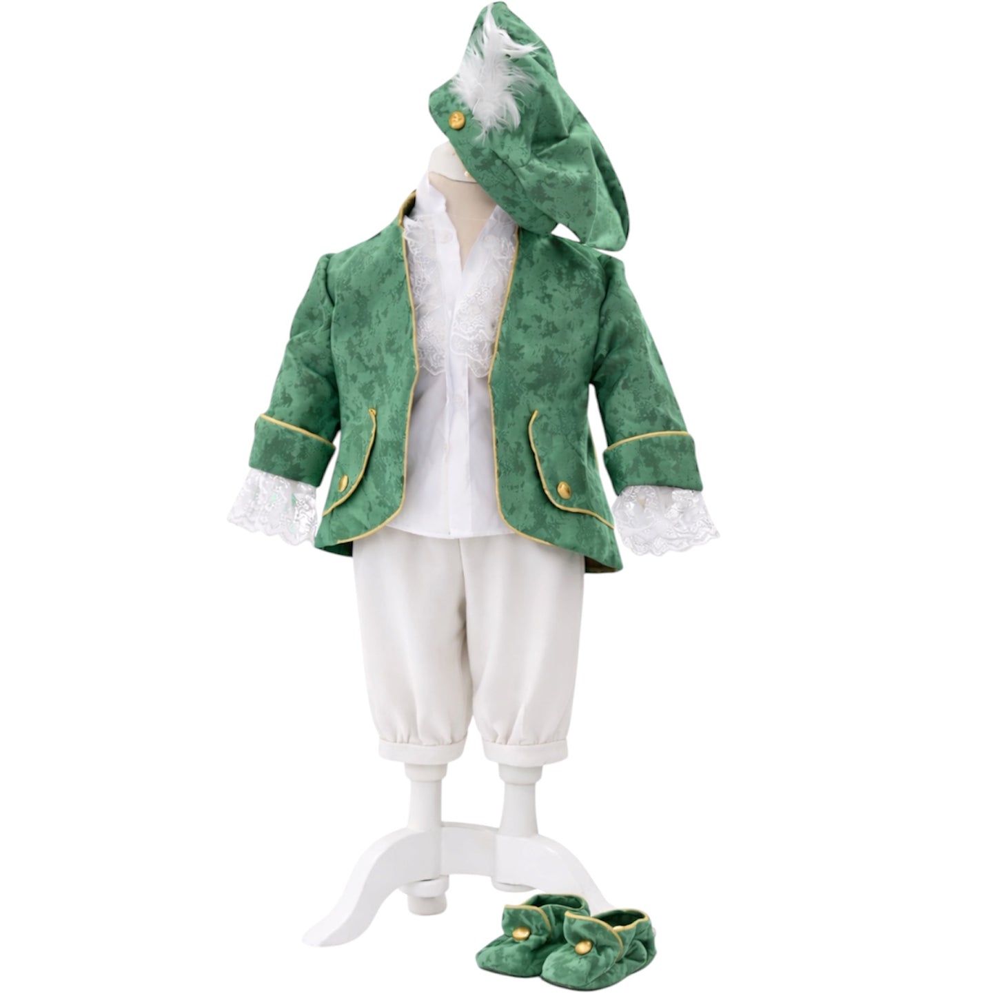 Costum de Prinț verde