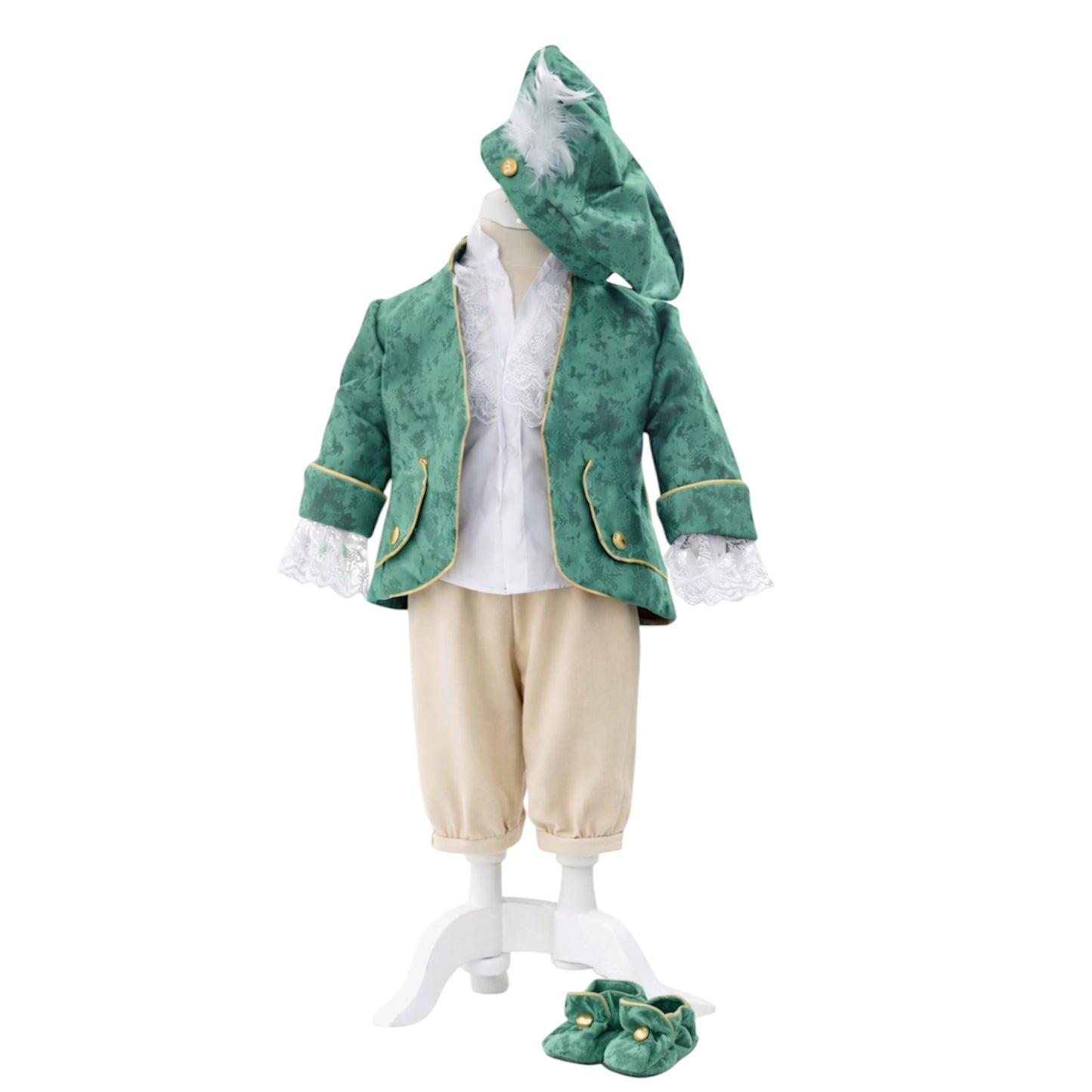 Costum Prinț Regal verde