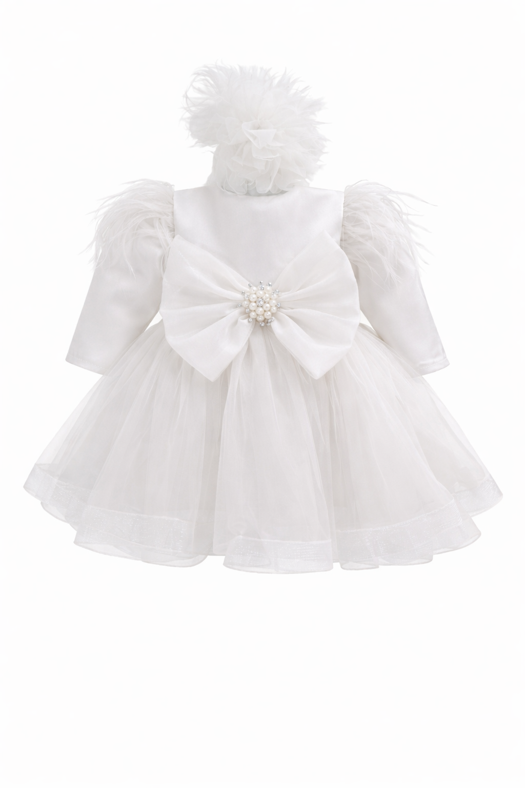 Rochie alba funda