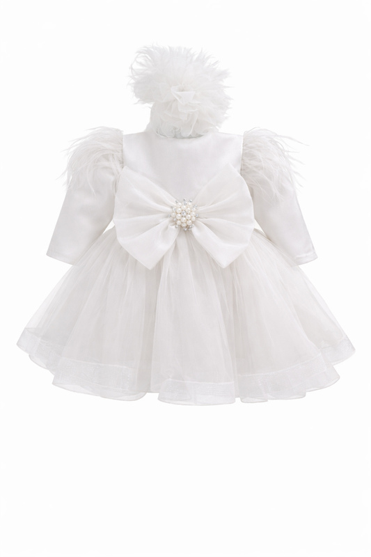 Rochie alba funda