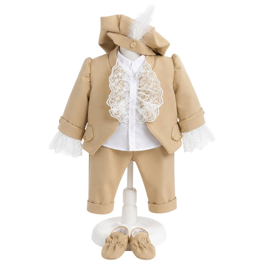 Costum Prinț crem