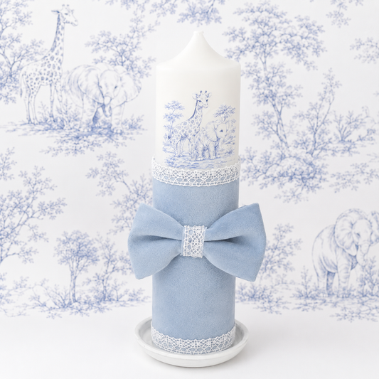 Lumânare de Botez Dior Jungle Baby Blue