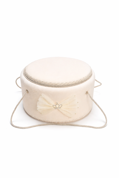 Trusou  catifea cu coroana ivoire