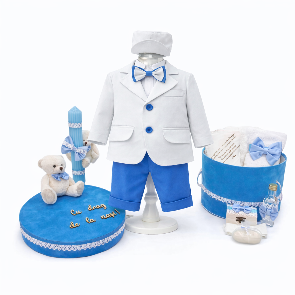 Set trusou urs albastru regal 1