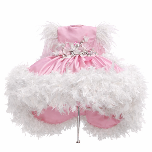 Rochie roz lux