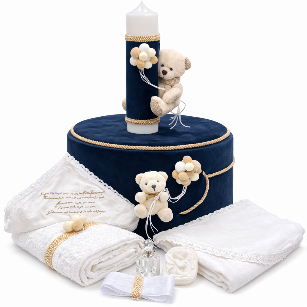 Trusou catifea bleumarin urs