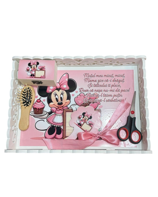 Tavita moț Minnie Mouse roz