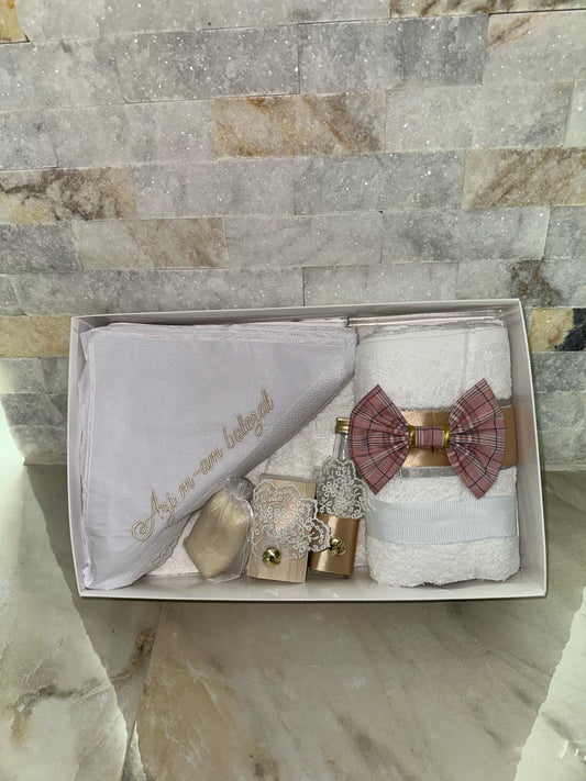 Trusou funda roz cu dungi
