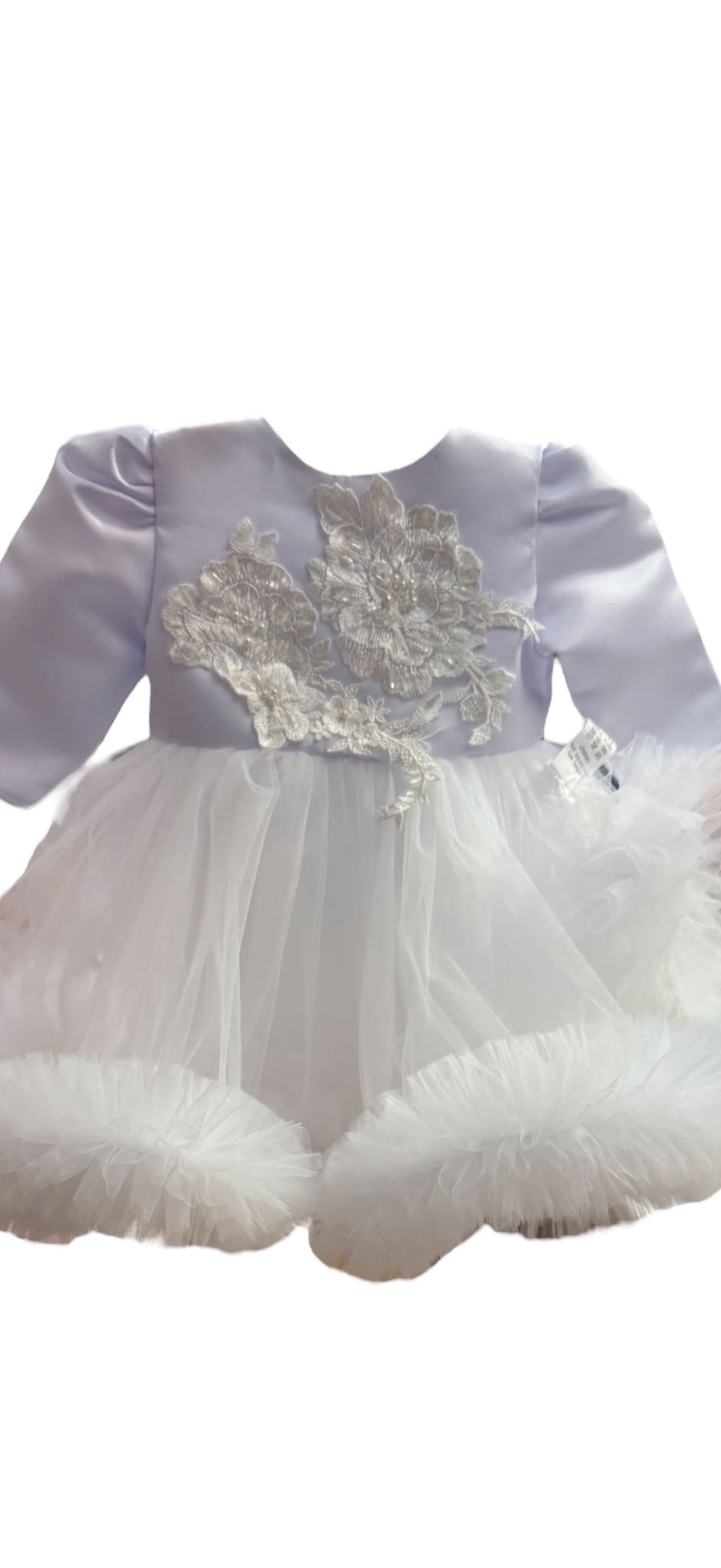 Rochiță flori albă 2