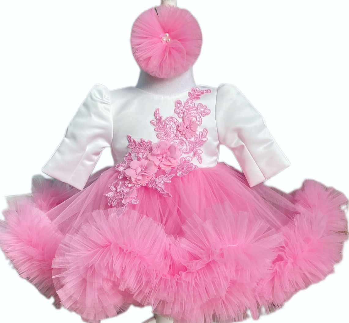 Rochiță flori roz 1