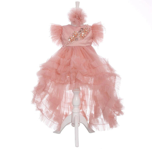 Rochie exclusive Roz Pudră