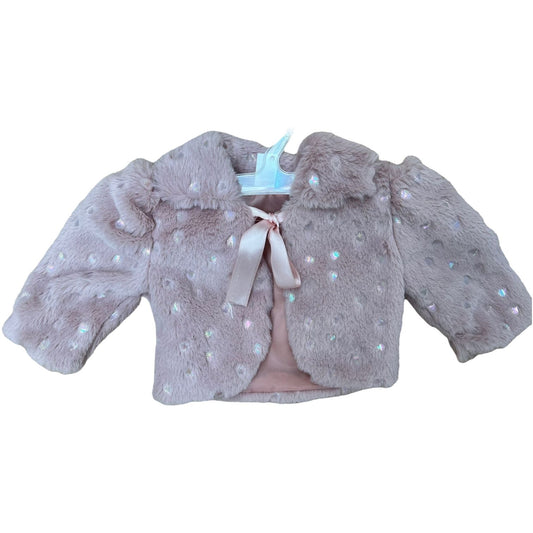 Bolerou roz pudra din blanita