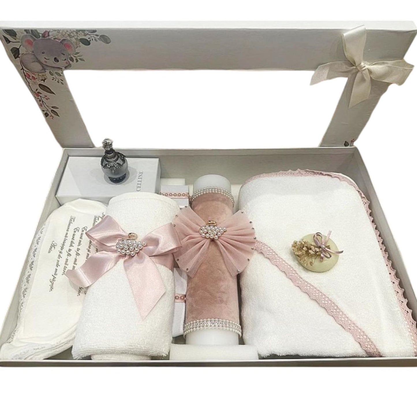 Trusou + lumanare lebada