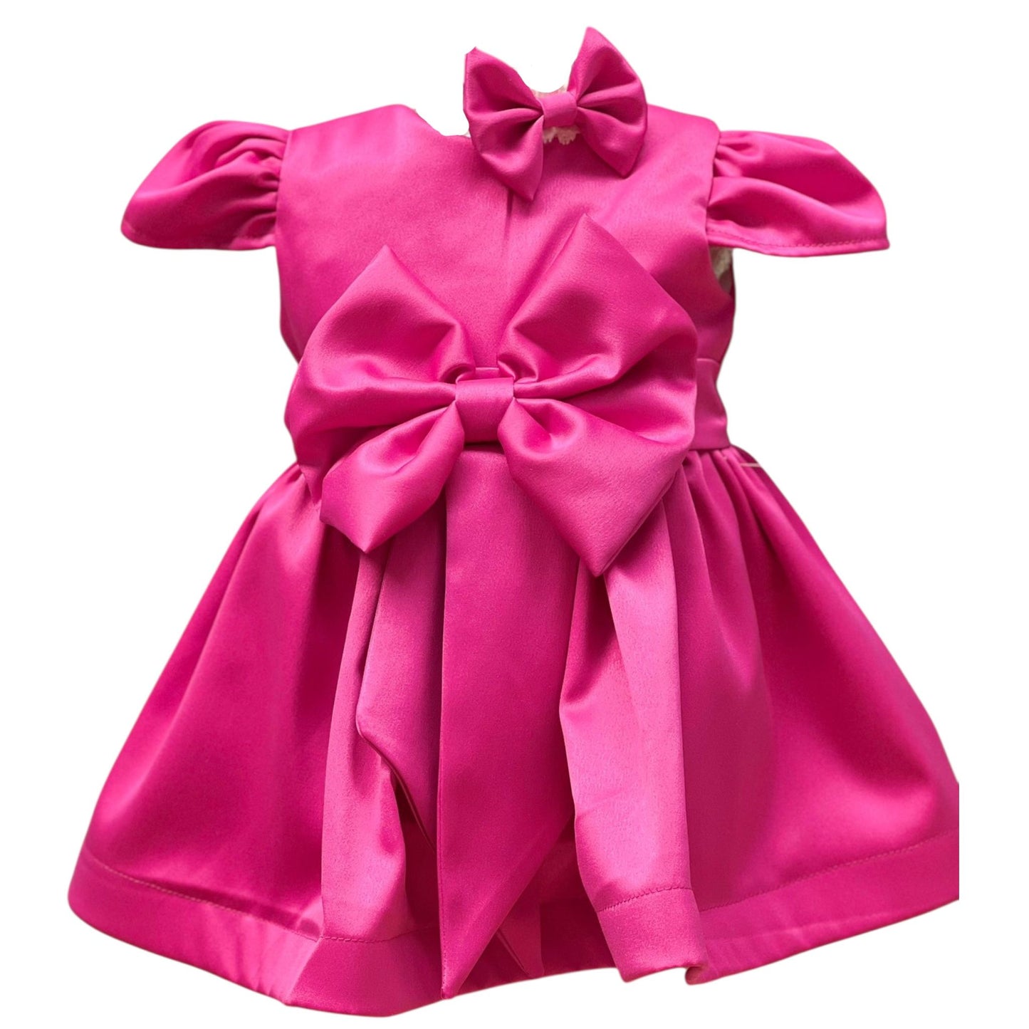 Rochita fuxia cu fundita