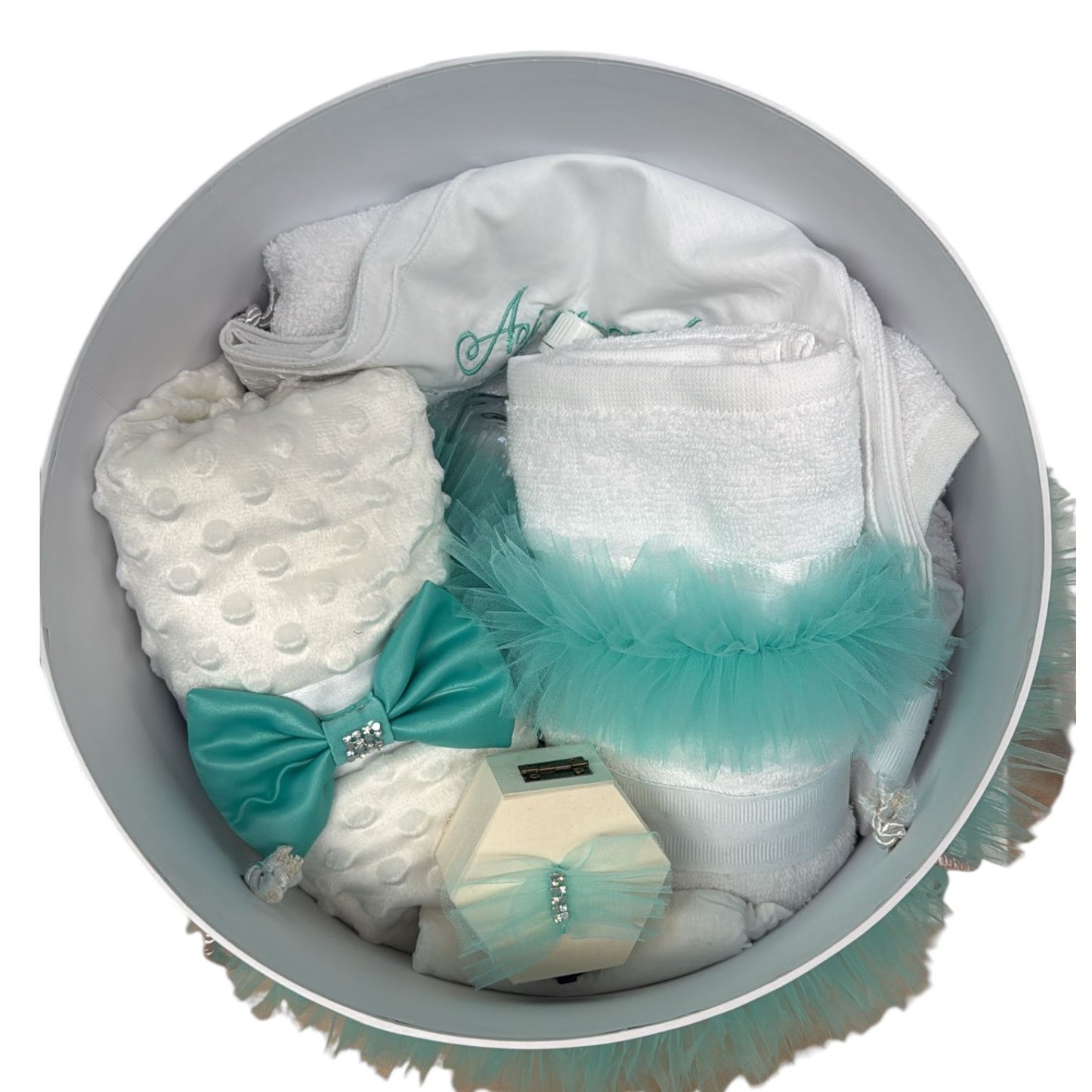 Set botez fetita funda fistic