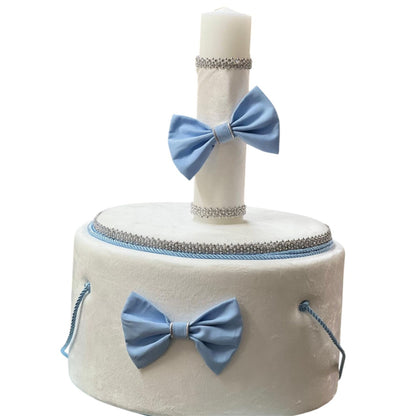 Trusou catifea funda baby blue