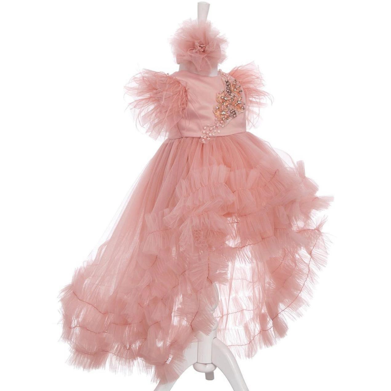 Rochie exclusive Roz Pudră
