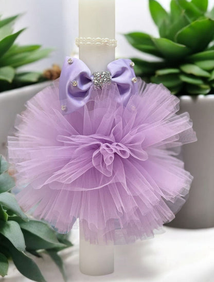 Set botez fetita violet