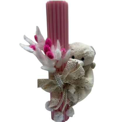Trusou rotund ursulet roz