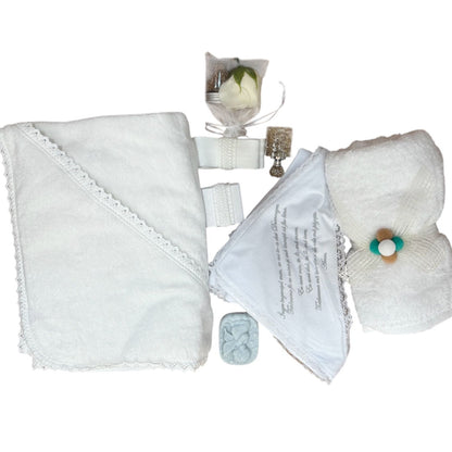 Trusou rotund catifea verde urs