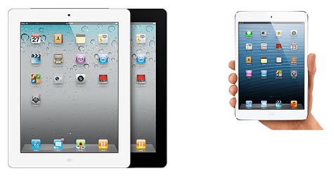 iPad 2和iPad Mini 250